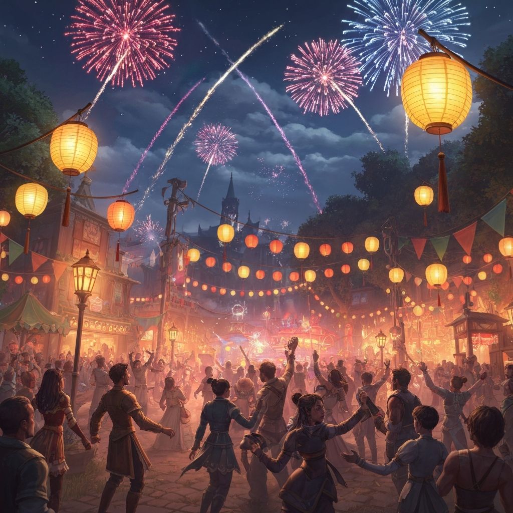 Festival of Lights Event Begins!